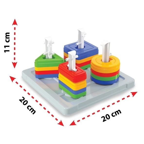 03 655 GEOMETRİK BULTAK OYUNU SERİ 1 - Resim 2