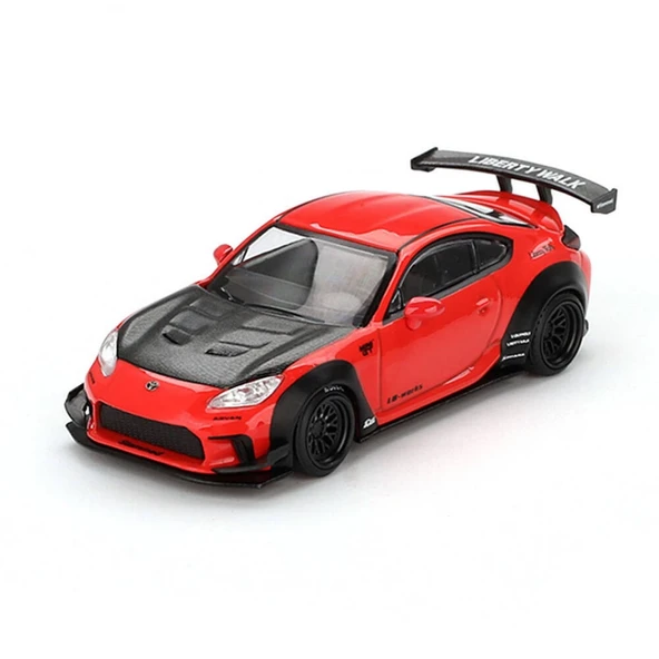 NessiWorld GT 1/64 Toyota GR86 LB?Nation Red - Blister Paket ürün görseli