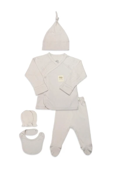 NessiWorld Modal Flying Balloons 5'Li Hastane Çıkışı BS12109 Bej ürün görseli