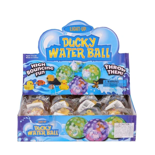 2771-1 Ördekli Şafaf Elastik Top - Resim 3