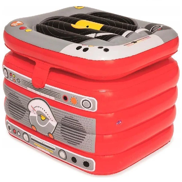 NessiWorld Retromusic Portatif Şişme Buzdolabı 31 Litre ürün görseli