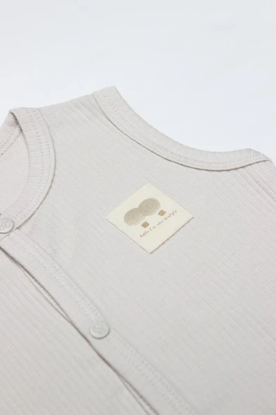 NessiWorld Modal Flying Balloons Bebek Yelek BS18110 Bej - Resim 2