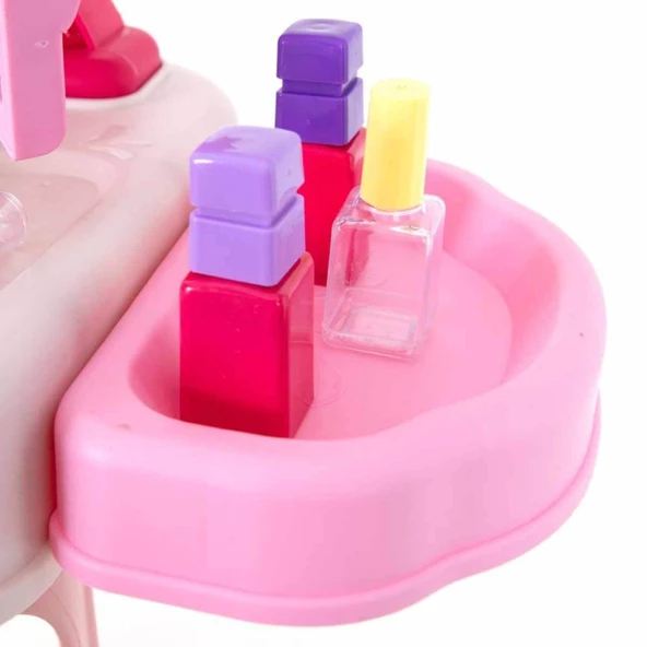 Pretty Pinky Işıklı ve Sesli Makyaj Masası Oyun Seti - Resim 5