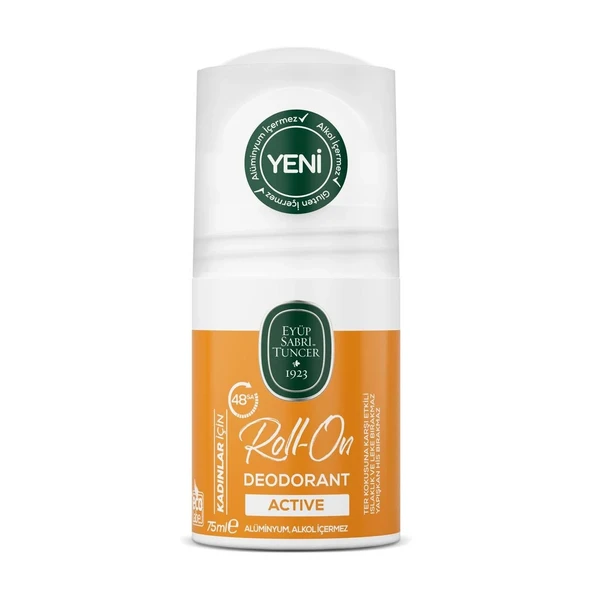 Eyüp Sabri Tuncer Kadın Roll On Deodorant 75 ml Active ürün görseli