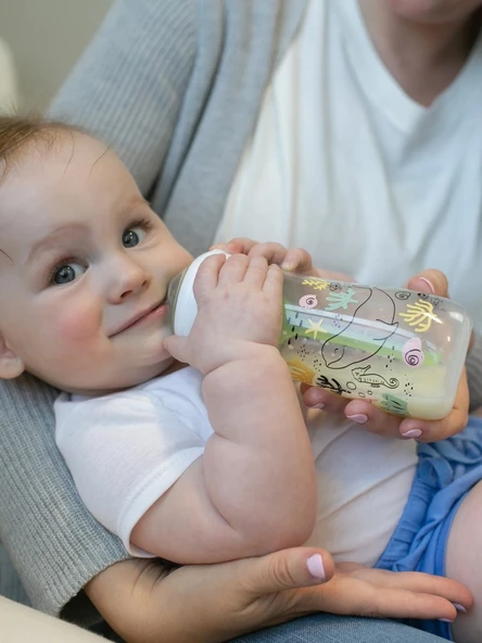 Dr.Browns Geniş Ağız PP Antikolik Options Biberon  270ml Kız - 3