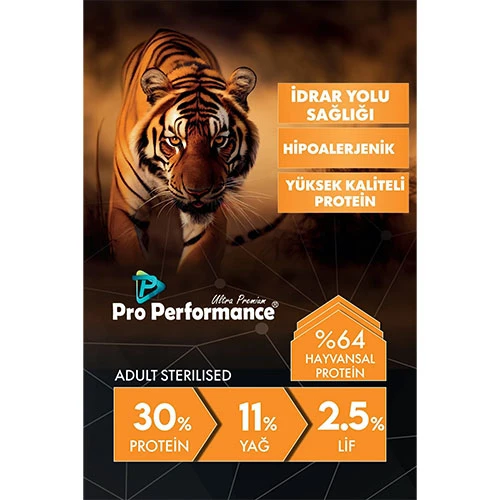 Pro Performance Tavuklu ve Pirinçli Kısırlaştırılmış Kedi Maması 15 Kg - Resim 3