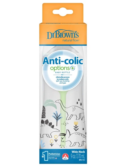 Dr.Browns Geniş Ağız PP Antikolik Options Biberon  270ml Erkek ürün görseli