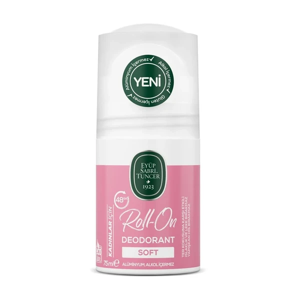 Eyüp Sabri Tuncer Kadın Roll On Deodorant 75 ml Soft ürün görseli