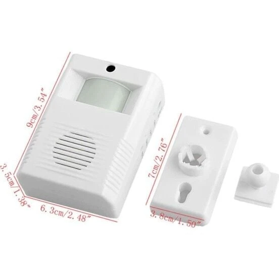 Sensörlü Konuşan Kablosuz Kapı Zili - Resim 2