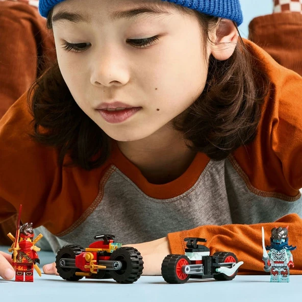 NessiWorld Ninjago Kai'nin Motosiklet Hız Yarışı 71838 - Resim 3