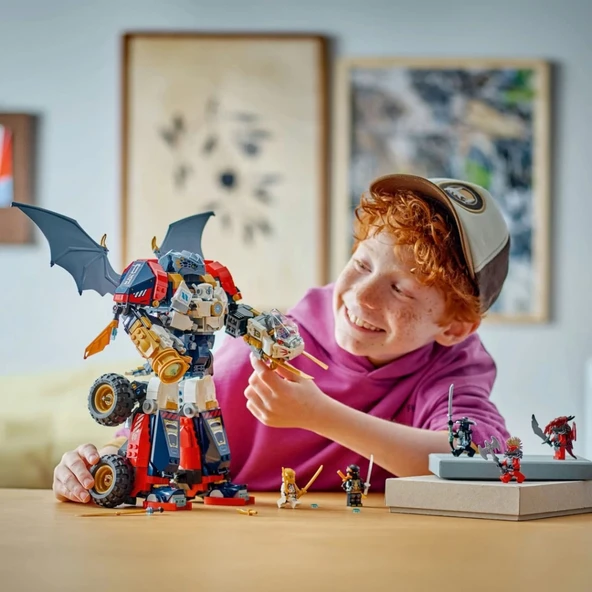 NessiWorld NINJAGO Zane’in Ultra Kombo Mech’i 4’ü 1 Arada 71834 - Resim 3