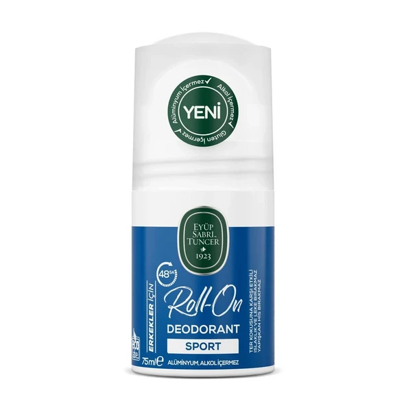 Eyüp Sabri Tuncer Erkek Roll On Deodorant 75 ml Sport ürün görseli