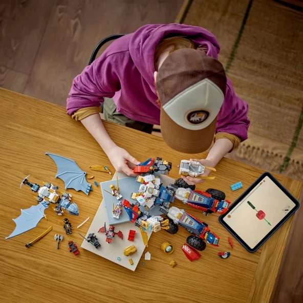 NessiWorld NINJAGO Zane’in Ultra Kombo Mech’i 4’ü 1 Arada 71834 - Resim 4