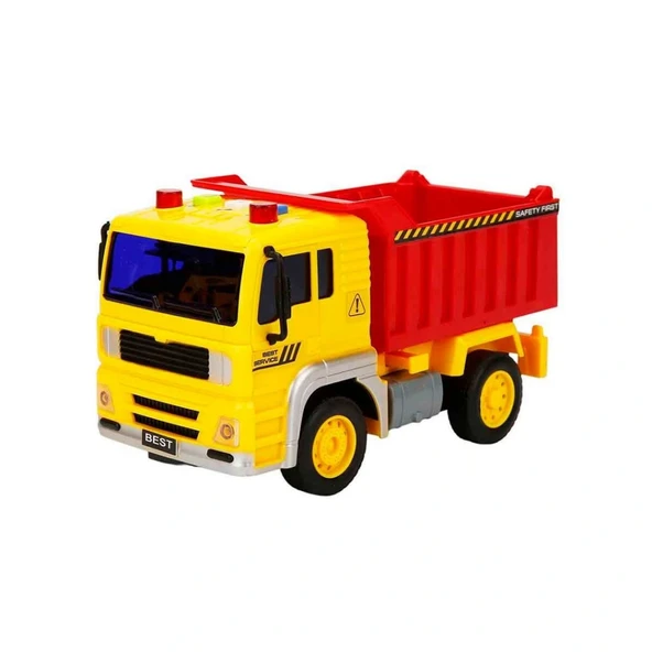 NessiWorld Sesli ve Işıklı İnşaat Araçları 20 cm - Resim 2