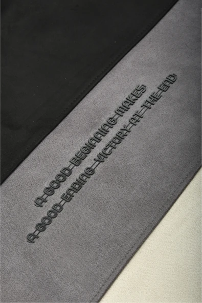 DeepSEA Erkek Dar Kesim Süet Kumaş Sweatshirt – Kapüşonlu & Şık Tasarım Sweatshirt 2608510 - Resim 11