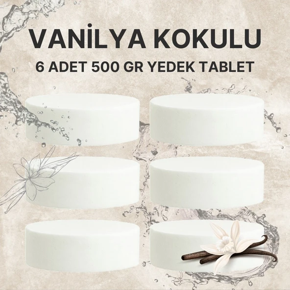 3 Adet 2x500 gr Nem Alıcı Rutubet Ve Küf Önleyici Yedek Tablet Vaniya ürün görseli