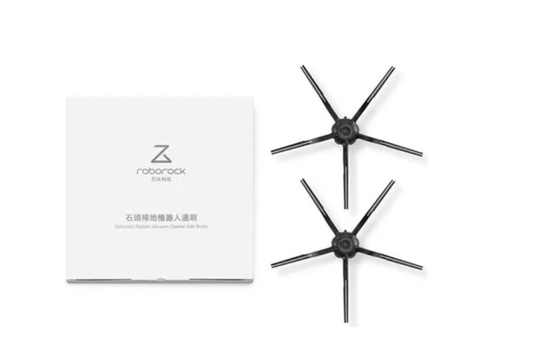 Roborock Xiaomi Roborock S7/s6/s5 Yan Köşe Fırçası 2'li Set Siyah