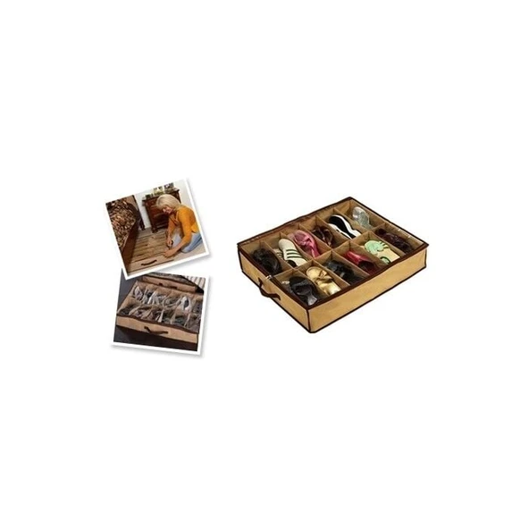 Portatif Ayakkabı Saklama Hurcu (Model 2) - Resim 3