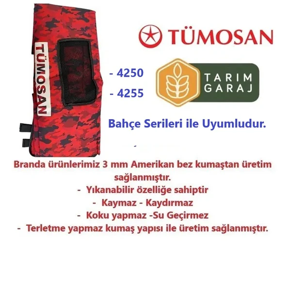 Tümosan 4200 Bahçe Serisi Traktör Branda - Resim 5