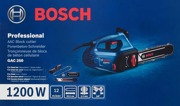Bosch Professional Gac 250  Kesme Makinası 1200 Watt - 06012B6020 - 3