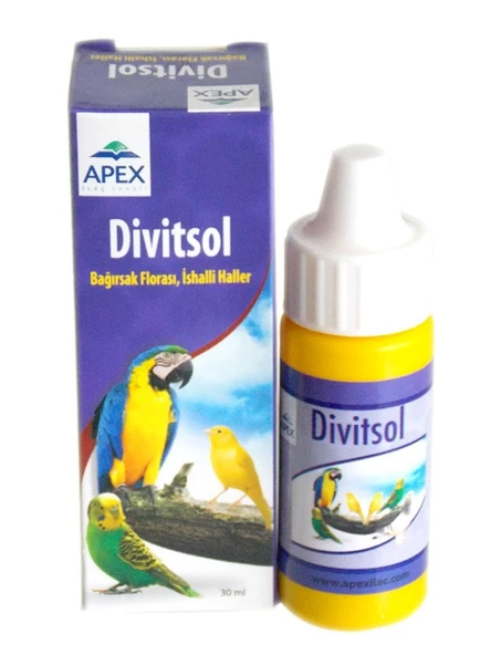 Kuşlar İçin - Apex Divitsol Bağırsak Florası (İshal İçin) ürün görseli