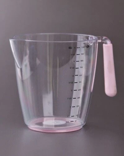 Ölçü ve Hamur Kabı 1000 ML - Silikon Sap - Resim 2