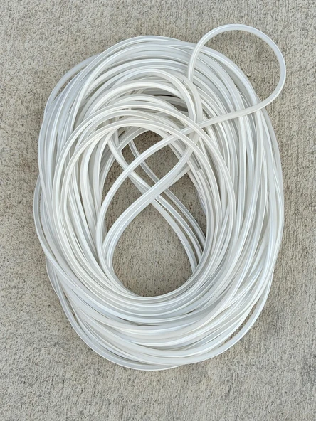 Neon Led Kılıfı 7mm 5 Metre Beyaz - Resim 3