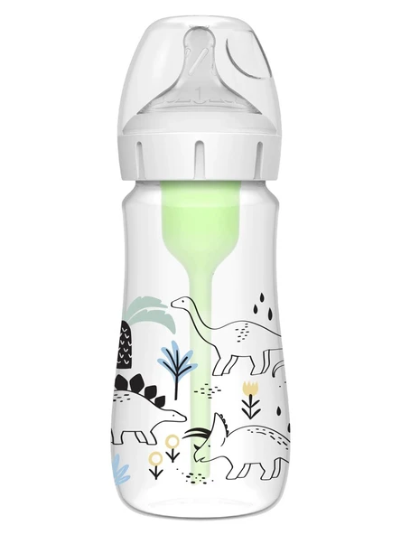 Dr.Browns Geniş Ağız PP Antikolik Options Biberon  270ml Erkek - Resim 2