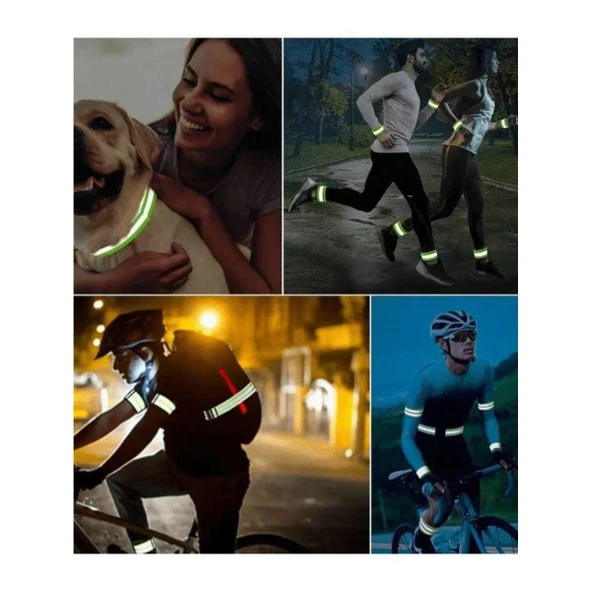 Reflektör Bant Kol Ve Ayak Bilekleri - Resim 2