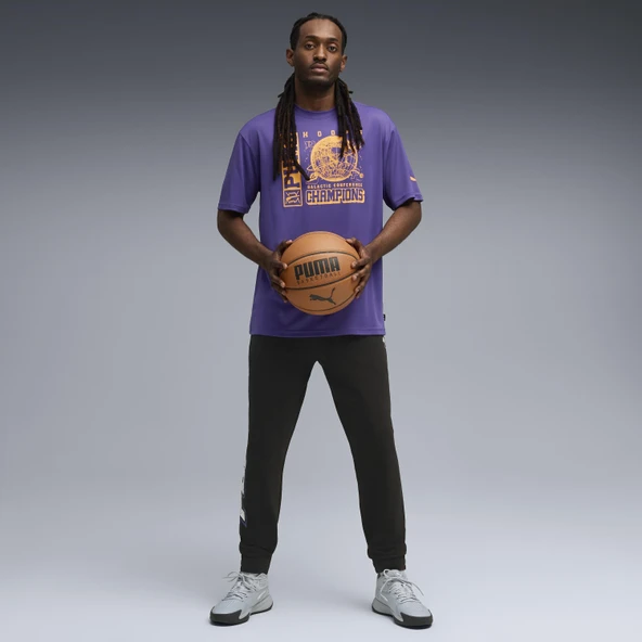 Puma Hoopstel Tech Pants 632900 Erkek Eşofman Altı - Resim 5