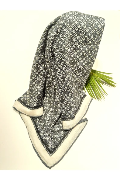 Monalisa Home Lüks Figürlü Gösterişli Dökümlü Eşarp ürün görseli