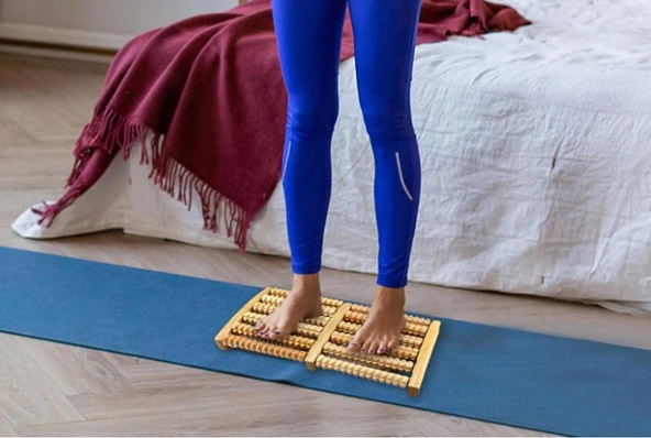 Doğal Ahşap Ayak Masaj Aleti - Resim 3