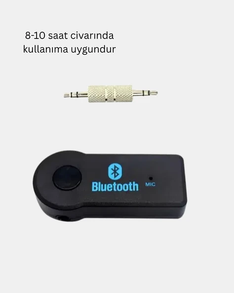 Bluetooth Araç Kiti AUX MP3 Çalar Kablosuz Eller Serbest Cihaz - 4