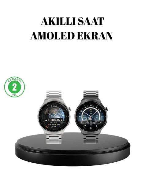 Kablosuz Şarjlı Bluetooth Görüşmeli Akıllı Saat – Android & iOS Uyumlu ürün görseli