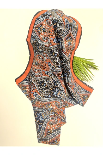 Monalisa Home Lüks Figürlü Gösterişli Eşarp ürün görseli