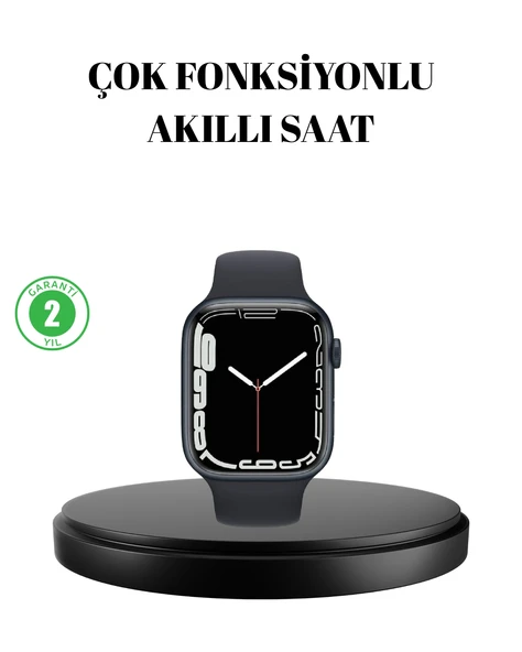1.9 İnç Akıllı Saat – Bluetooth 5.0, Kablosuz Şarjlı, IP68 Su Geçirmez Akıllı Saat ürün görseli
