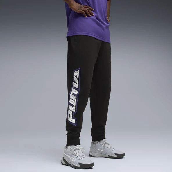 Puma Hoopstel Tech Pants 632900 Erkek Eşofman Altı - Resim 3