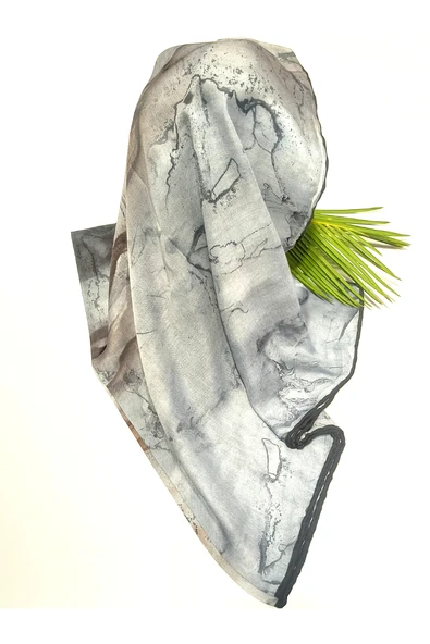 Monalisa Home Lüks Figürlü Gösterişli Dökümlü Eşarp ürün görseli