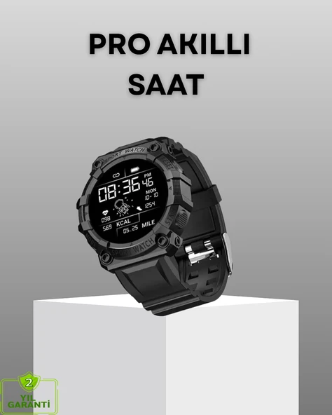 Pro Bluetooth Akıllı Saat – Kalp Atış, Kan Basıncı ve Uyku Takibi ürün görseli