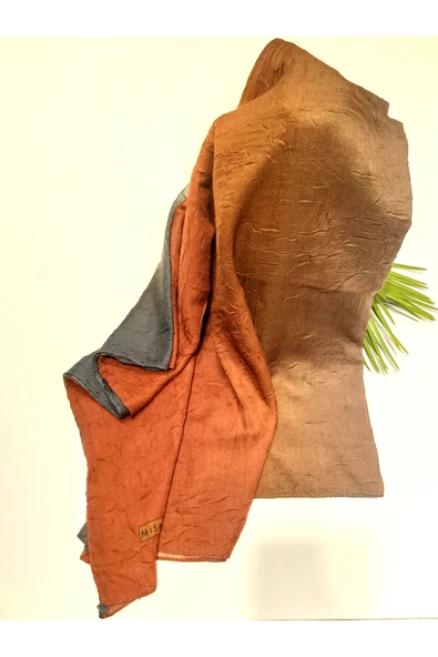 Monalisa Home Lüks Figürlü Gösterişli Dökümlü Eşarp ürün görseli