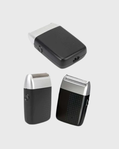 Şarjlı Kuru Kullanım Tıraş Makinesi – Kablosuz, Taşınabilir - Resim 2