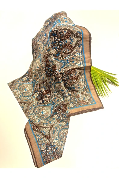 Monalisa Home Lüks Figürlü Gösterişli Eşarp ürün görseli 1