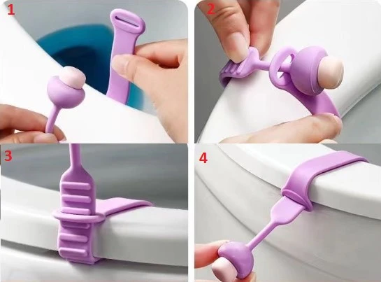 Klozet Kapağı Hijyen Aparatı - Resim 2