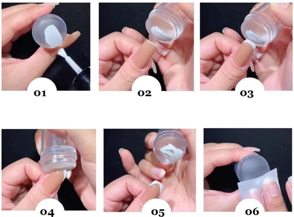 Tırnak Süs Damgası French Stamper ürün görseli