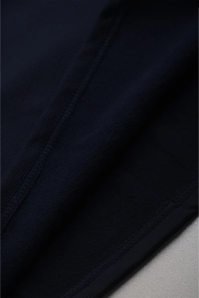 DeepSEA Erkek Fitilli Şardonlu Sweatshirt - Pamuklu, Likralı, Rahat Kalıp Sweatshirt 2601510 - Resim 8