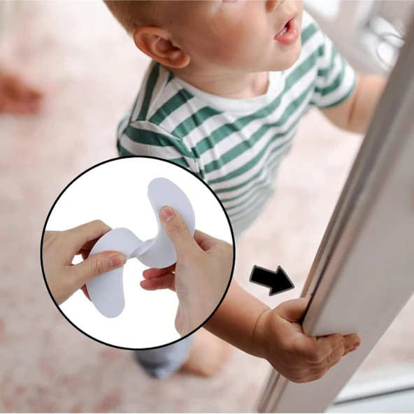 Kapı Çarpma Önleyici Stoper 4 lü Set - Resim 4