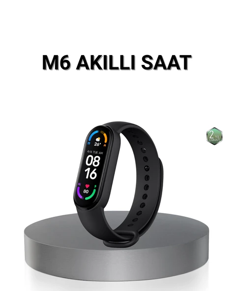 Akıllı Bileklik – Kalp Atış, Uyku ve Adım Takibi, IP67 Su Geçirmez ürün görseli