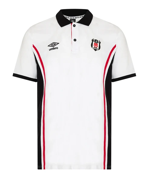 Beşiktaş S.K. Bjk Umbro 25/26 Takım Antrenman Pamuklu Polo Yaka Tişört Forması - Resim 2