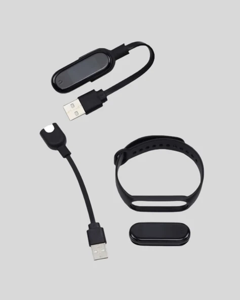 Akıllı Bileklik – Adım Sayar, Kalp Atış Ölçer, Uyku Takipli ve Suya Dayanıklı - Resim 4