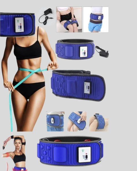 132 cm Motorlu Masaj Kemeri – 5 Kademe Hız, 2 Fonksiyon, Titreşimli Tasarım - Resim 5